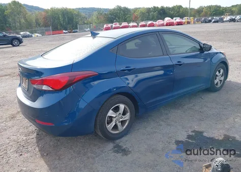 2015 Hyundai Elantra Se из США, поврежденный, VIN KMHDH4AE8FU302340